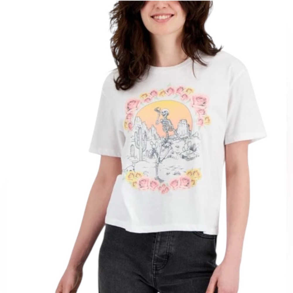 Rebellious One Desert Death Dance Juniors Tee